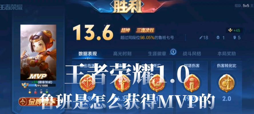 王者荣耀中mvp是如何评定的？