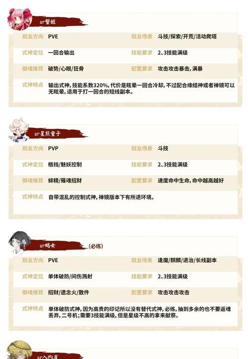 阴阳师式神整理方法是什么？如何有效管理众多式神？