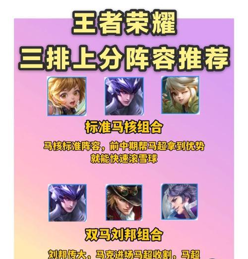 王者荣耀中如何应对不同阵容？