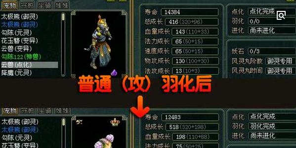 问道中龙马精神的点化方法是什么？