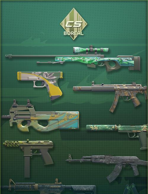 穿越火线中如何获得green武器？